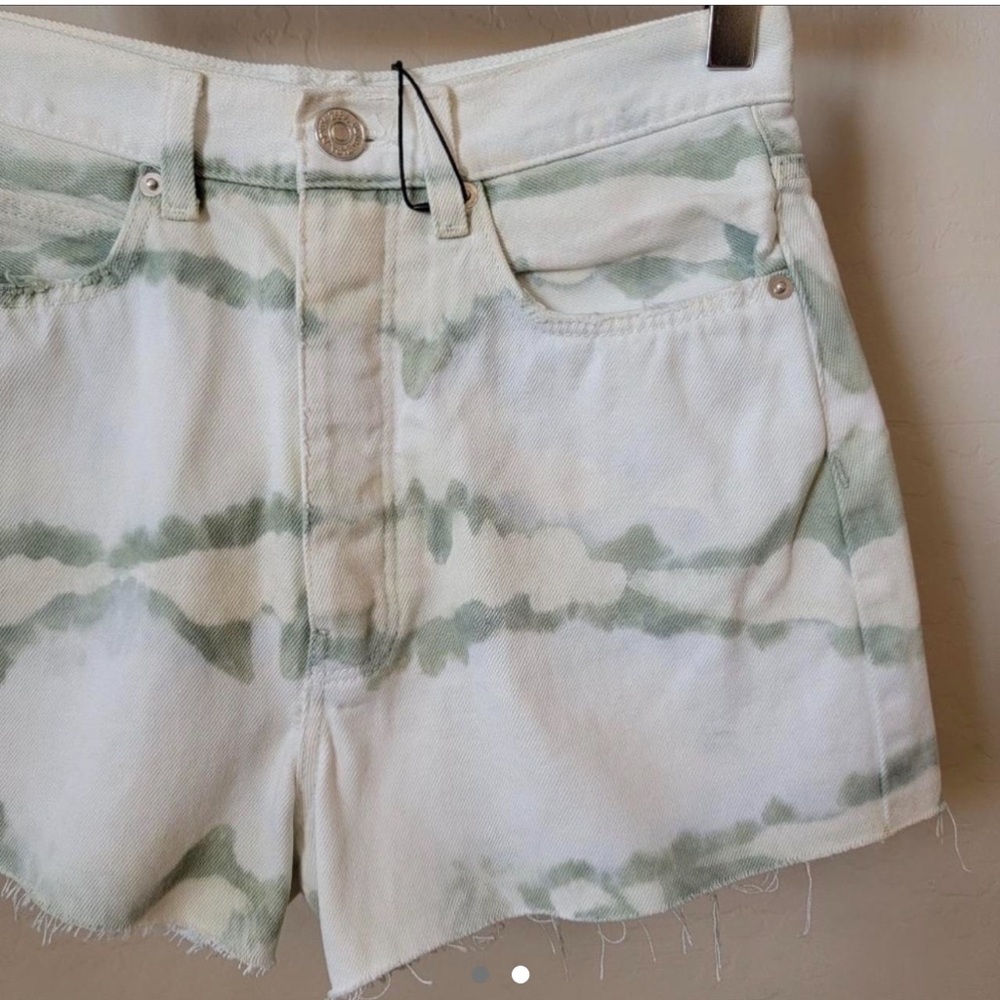 Zara tie dye shorts, size 4